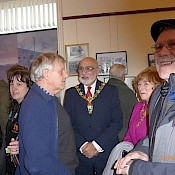 B Pratt, Mayor, Mayoress, R Greenwood MBE