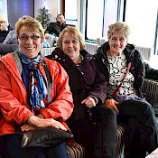 On the ferryboat to Isle of Wight 