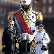 Meeting Lord Nelson in Portsmouth