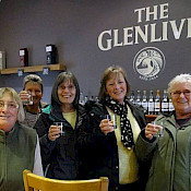 Tasters of Glenlivet Malt Whisky