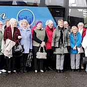 Group at Loch Ness Gift Shop