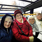 Funicular Railway ascending Cairngorms. 3,200 feet above sea level