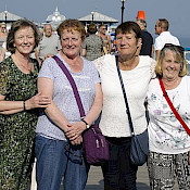 The Tiller Girls on Llandudno Pier