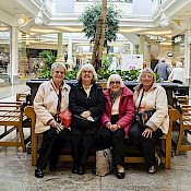 Trafford Centre sit down 