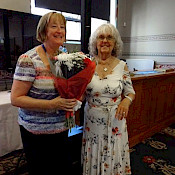 Flowers for Mary catering staff